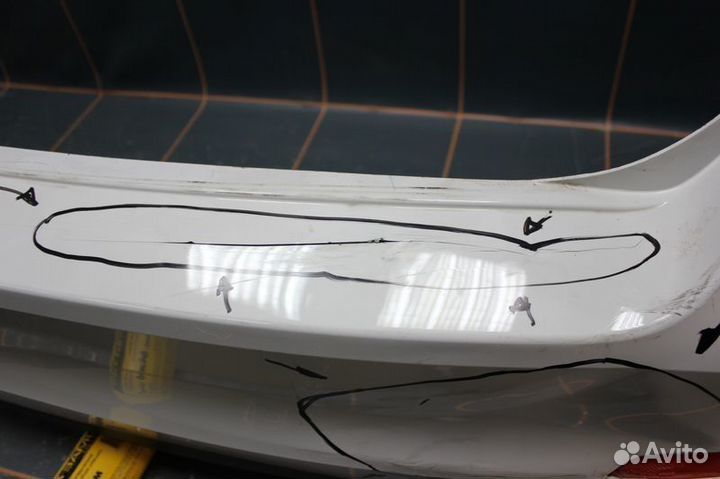 Бампер задний - Skoda Octavia A7