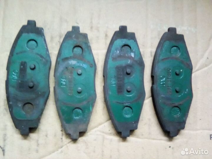 Тормоз. колодки Деу Нексия R13