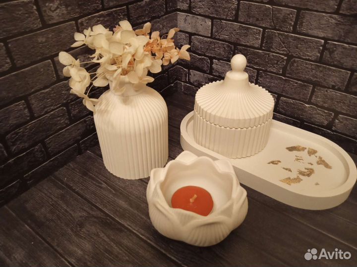 Декор из гипса (набор)