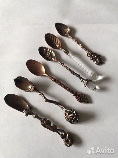 Ложки чайные винтажные ретро десерт