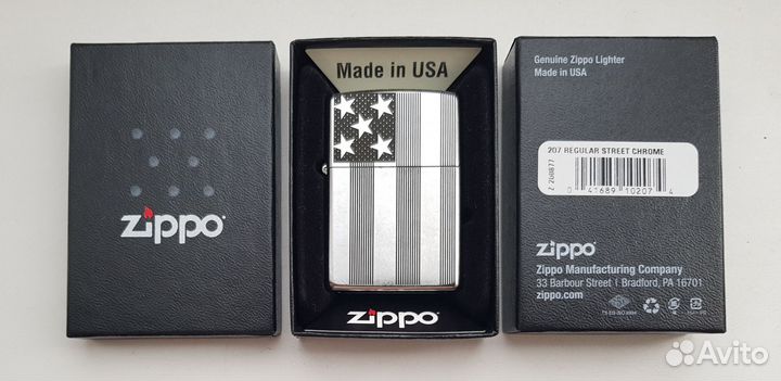 Zippo 207 american flag