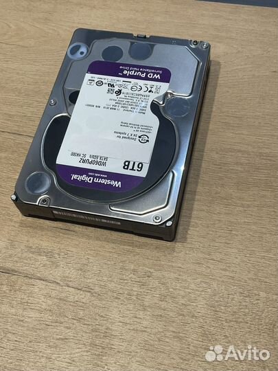 Жесткий диск WD purple 6 TB