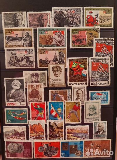 Почтовые марки СССР 1968,1969