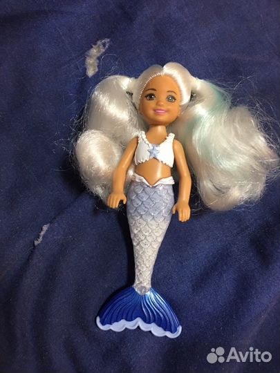 Челси русалка Colour Reveal барби