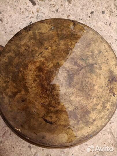 Латунный таз для варенья. СССР