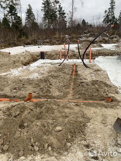 Фундамент, все виды бетонных работ