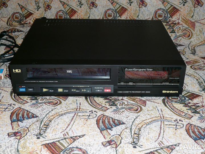 Видеомагнитофон Shintom VCR-4540 (Japan 1988)