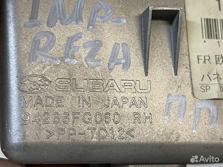 Накладка кнопки стеклоподъемника Impreza Импреза