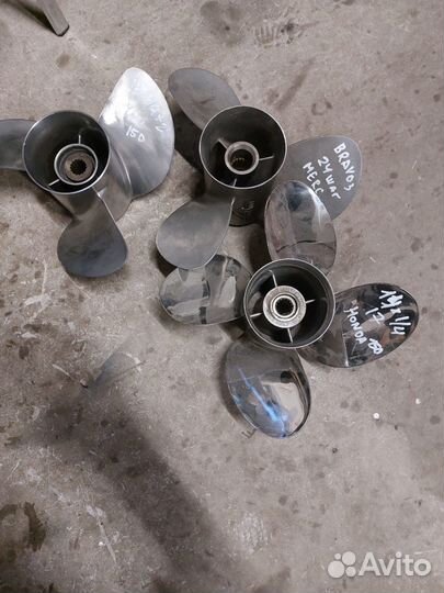 Винт стальной для лодочного мотора