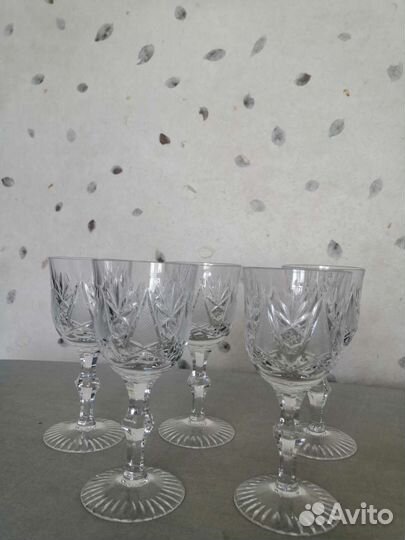 Хрустальные бокалы СССР