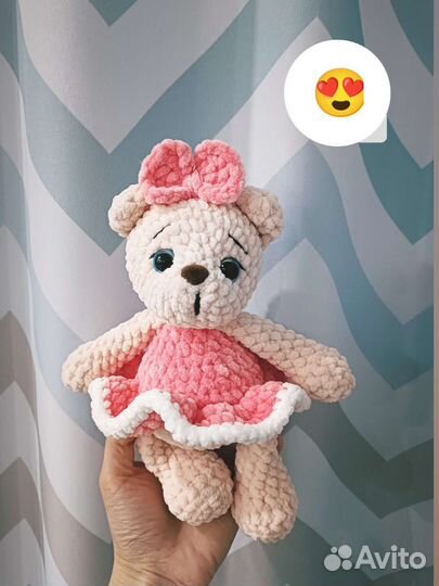 Мишка ручной работы