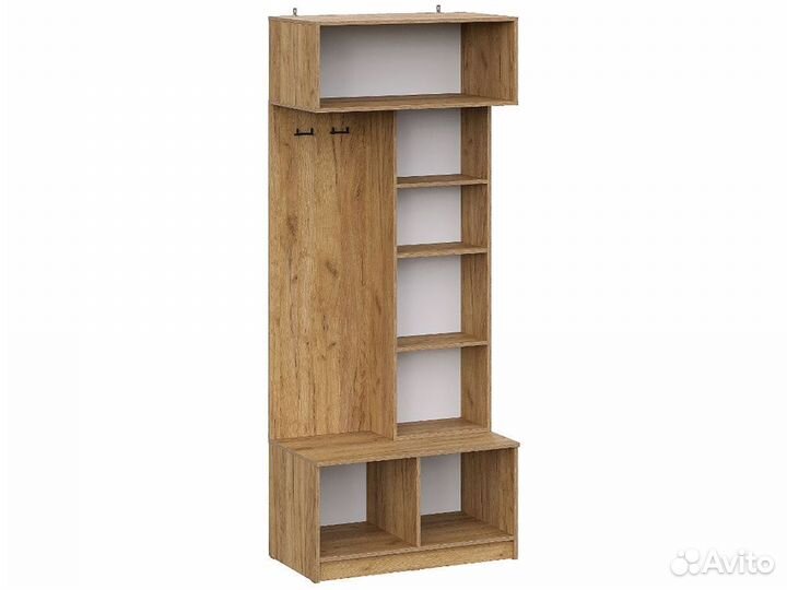 Прихожая Авиньон Дуб Крафт золотой / Графит серый