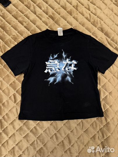 Кроп топ футболка