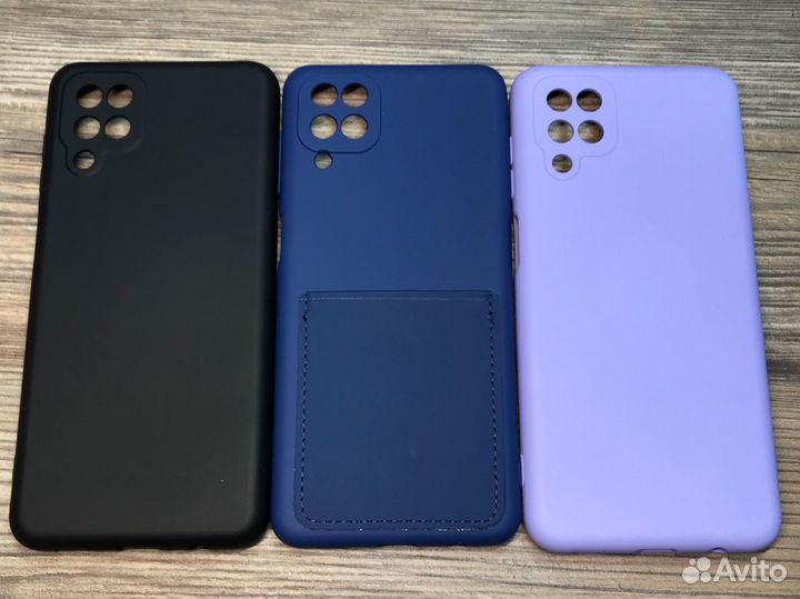 Чехол силиконовый Samsung A12/M12