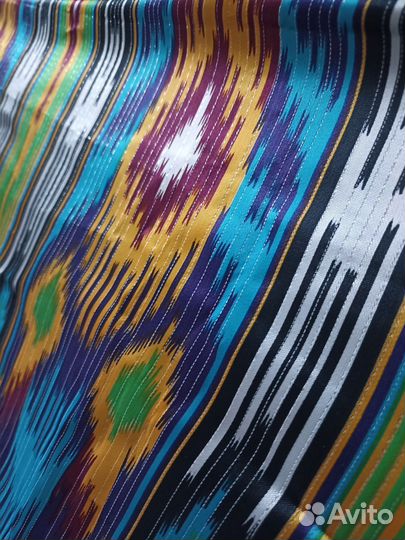 Ткань натуральный шелк СССР