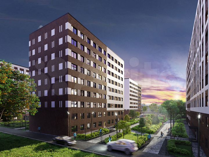 3-к. квартира, 71,5 м², 1/9 эт.