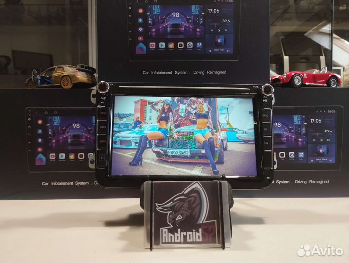 Магнитола Volkswagen/Skoda android 2gb/32gb