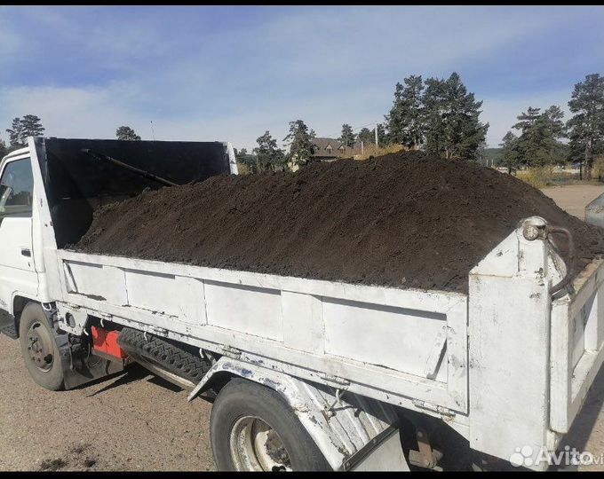 Навоз чернозёма перегной песок щебень