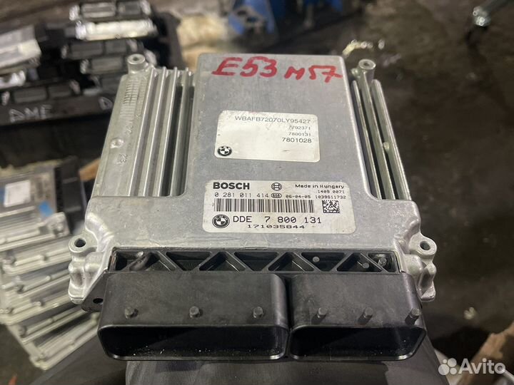 Эбу двигателя бмв х5 е53 м57
