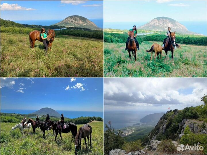 Конная прогулка по Заповеднику к Бирюзовому озеру