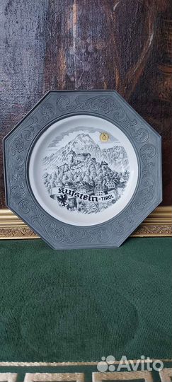 Винтажная тарелка winterling schwarzenbach