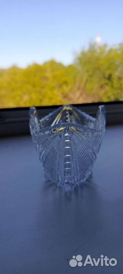 Хрустальный салатник 