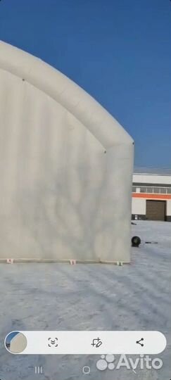 Надувной ангар