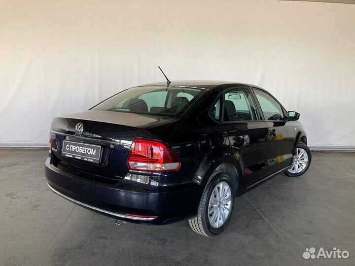 Volkswagen Polo 1.6 AT, 2015, 120 000 км