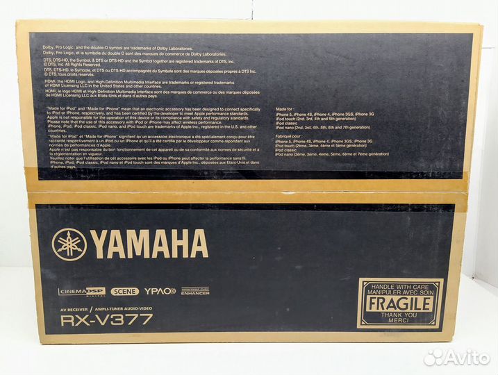 Ресивер yamaha и колонки davis acoustic новые