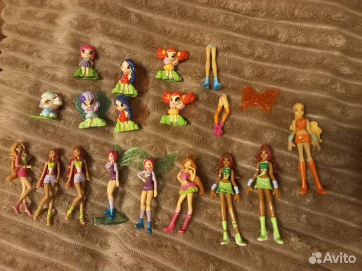 Игрушки из киндера винкс, принцессы