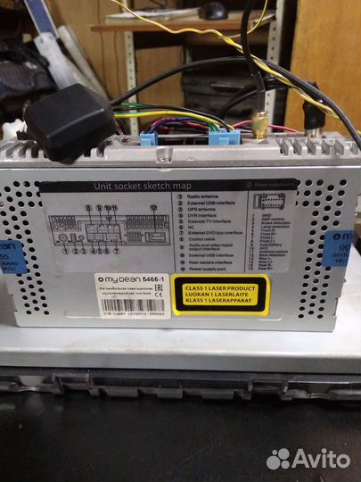 Магнитола mydean 5466-01 Toyota Camry v 50