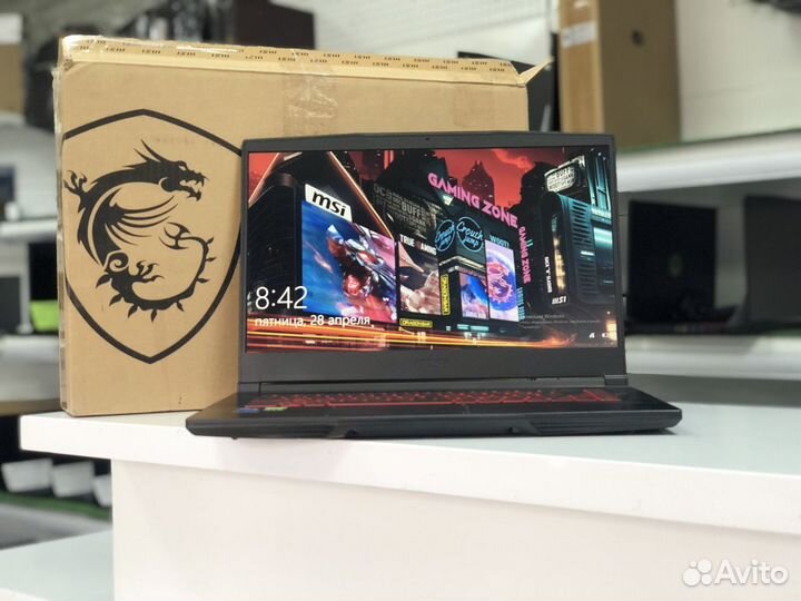 MSI 144Гц/i7 gen 11/RTX3050 онлайн рассрочка