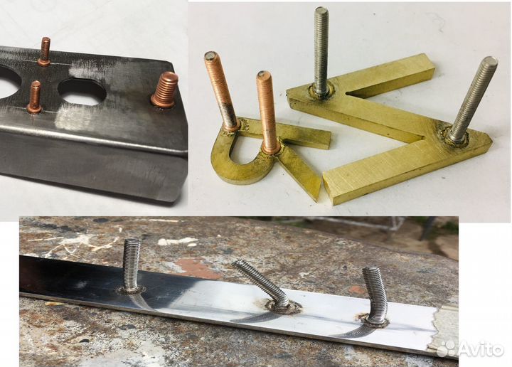 Конденсаторная сварка. Приварка шпилек