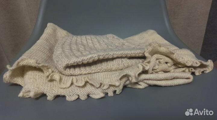 Комплект шапка и снуд для девочки