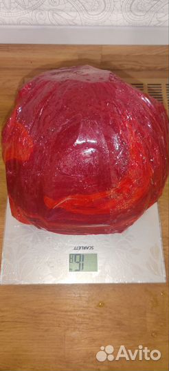 Поделочные камни шкала Мооса 7 Red Stone