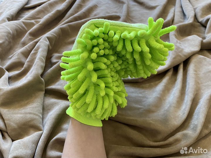 Салфетка-варежка тряпка для уборки