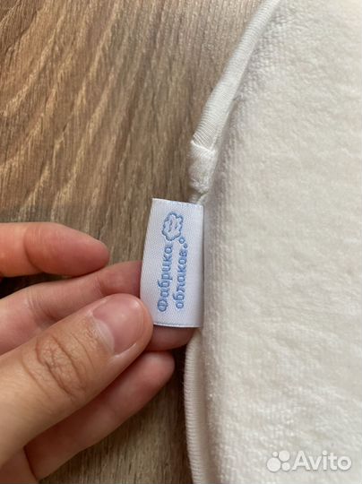 Подушка бабочка для новорожденных ортопедическая