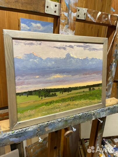 Картина маслом пейзаж