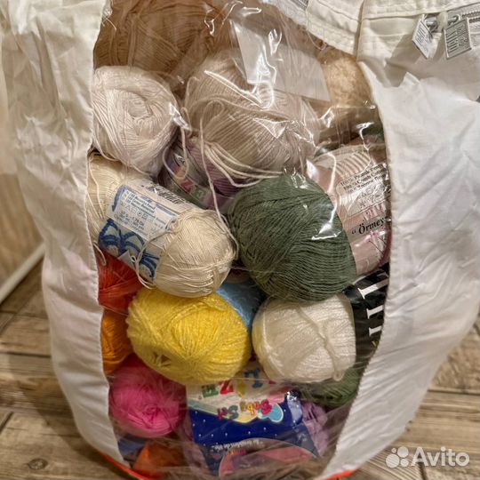 Мешок новых ниток