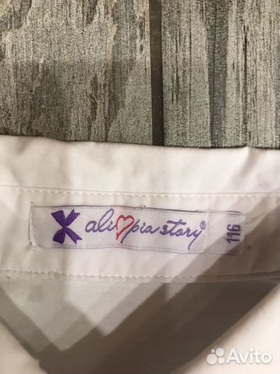 Рубашки белые на девочку 