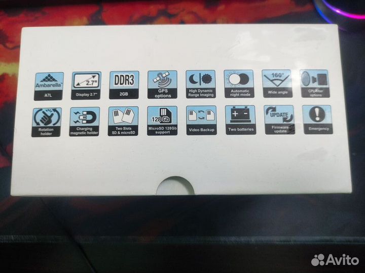 Видеорегистратор TrendVision TDR-718GP с GPS