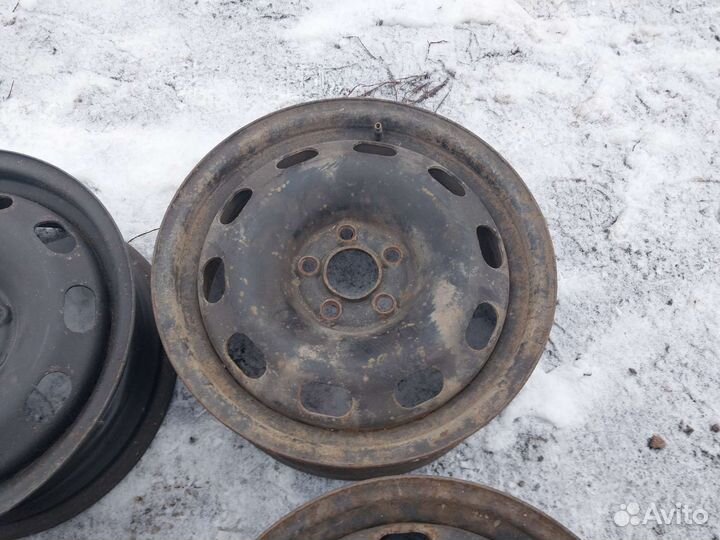 Диски R15 Volkswagen Skoda 5x100 4шт