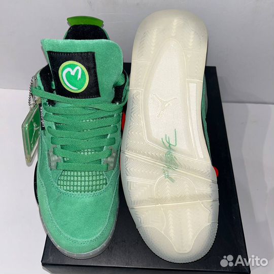 Air jordan 4 retro -“Wahlburger” Кроссовки