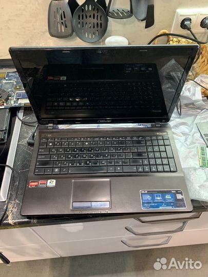 Asus k53t x53u в разборе