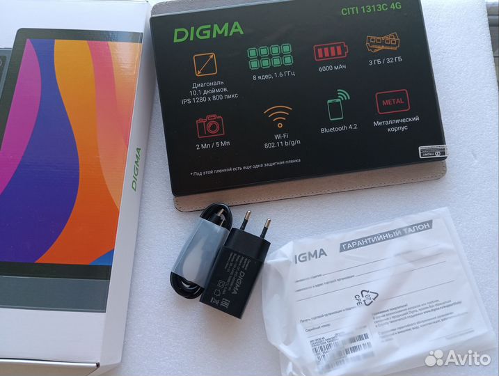 Планшет Digma 10.1