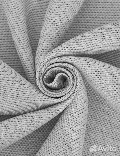 Комплект готовых штор блэкаут рогожка