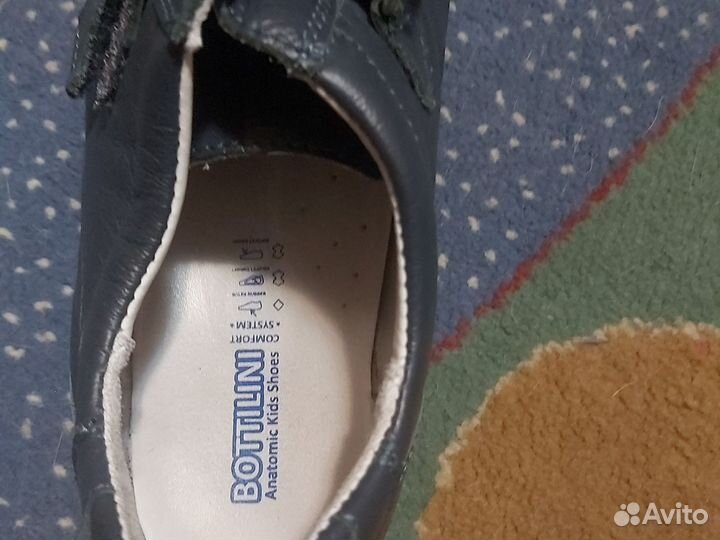 Кожаные туфли 35 размер