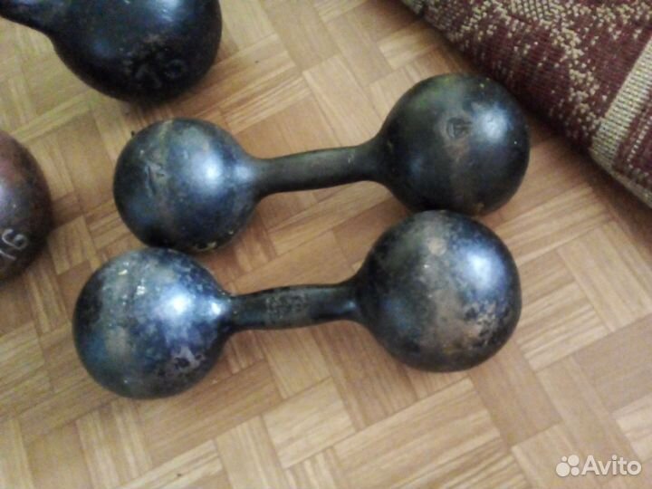 Гантели 2 шт по 12 кг