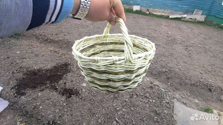 Корзина плетеная для грибов