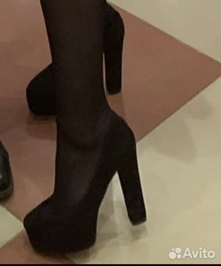 Туфли на устойчивом каблуке